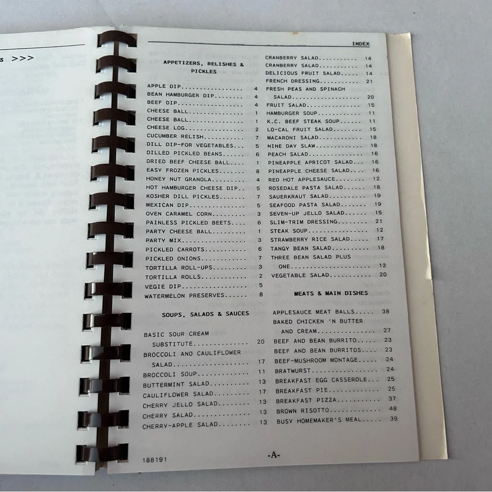 40 Years And Still Cookin Trinity Lutheran Burlington KS Vintage Cookbook 1978